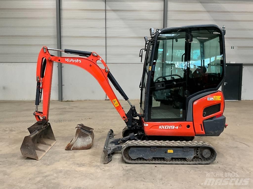 Kubota KX 019-4 Mini ekskavatoriai < 7 t
