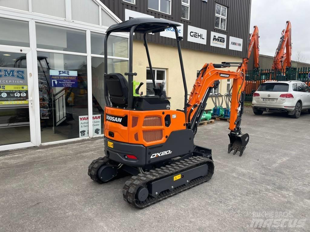 Develon DX 20 Z-7 Mini ekskavatoriai < 7 t