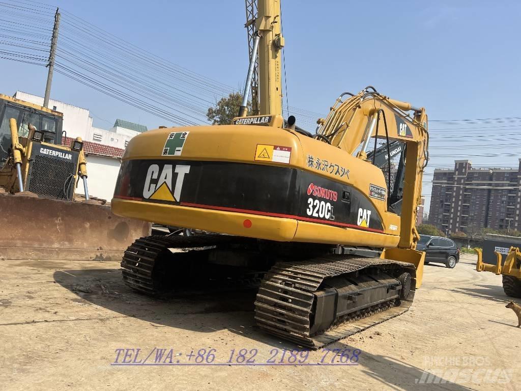 CAT 320C Vikšriniai ekskavatoriai