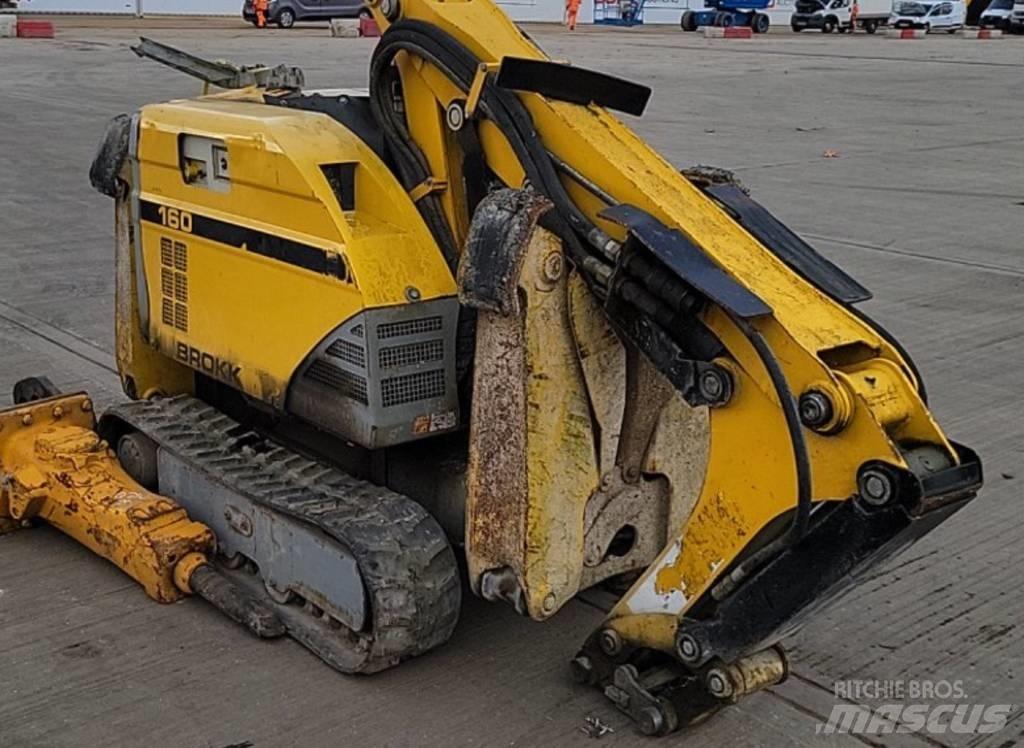 Brokk 160 Griovimo ekskavatoriai