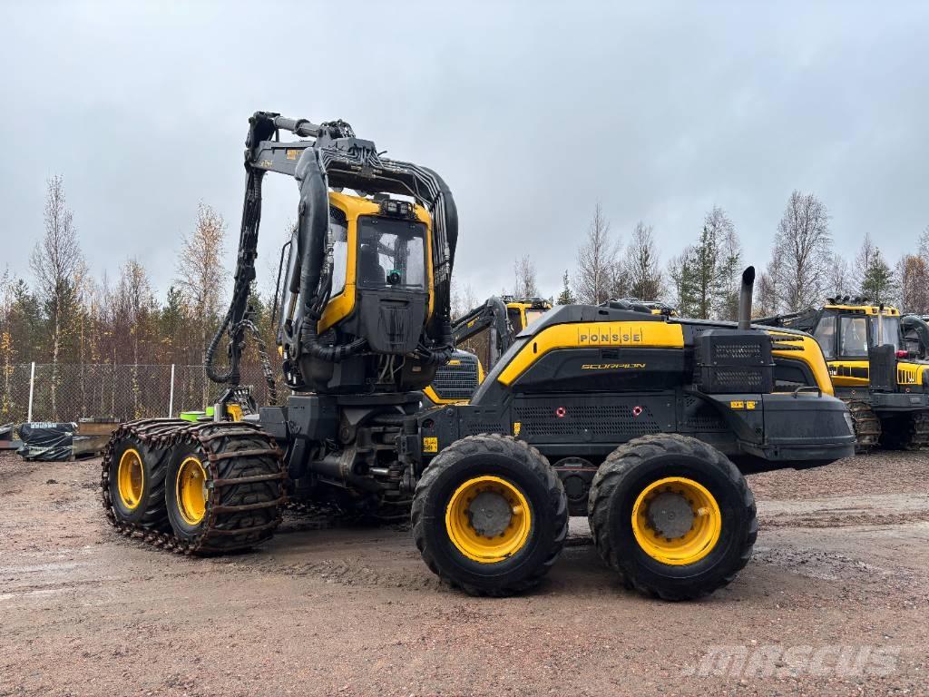 Ponsse Scorpion 8W Miško technika (Harvesteriai)