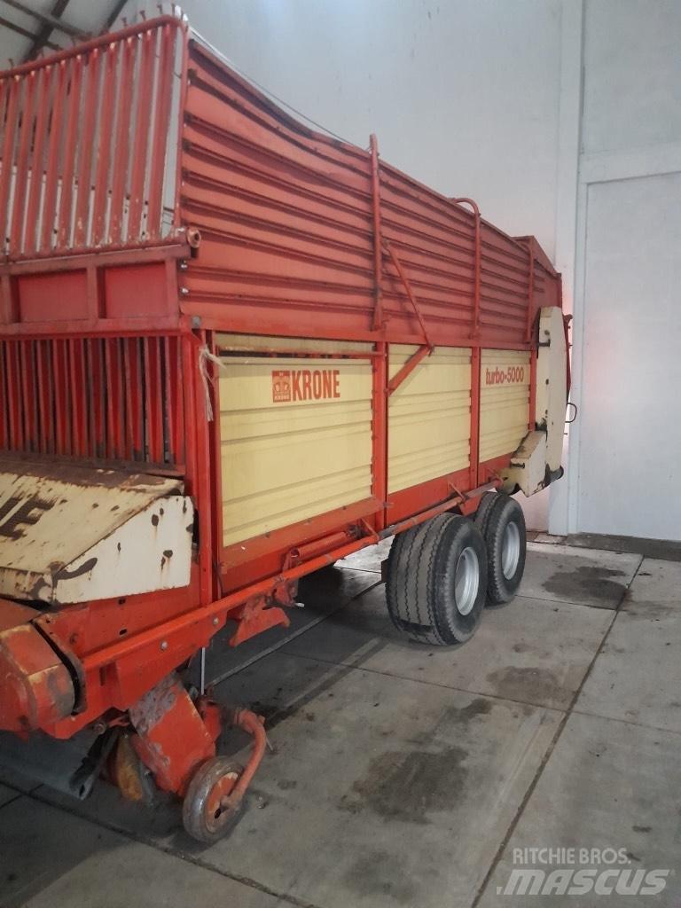Krone Turbo 5000 Savikrovės priekabos