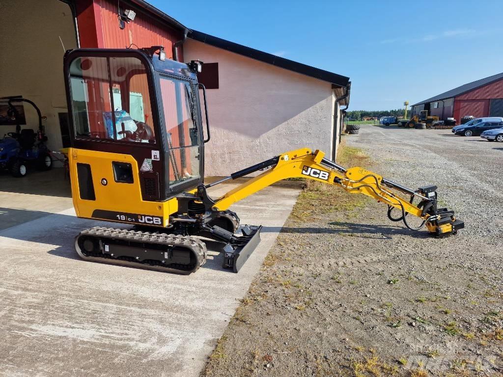 JCB 19 C-1 Mini ekskavatoriai < 7 t