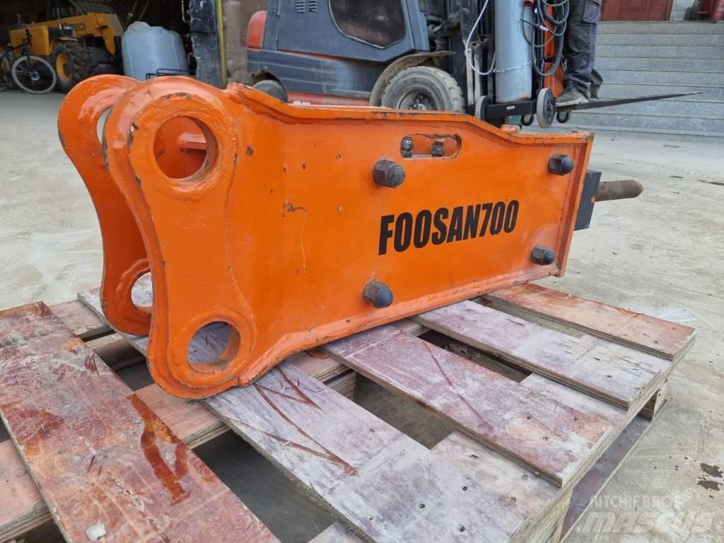  Foosan 700 Hidrauliniai kūjai / Trupintuvai