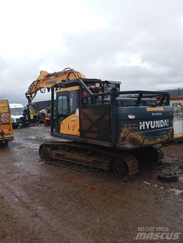 Hyundai 220 HXNLC Ekskavatoriai