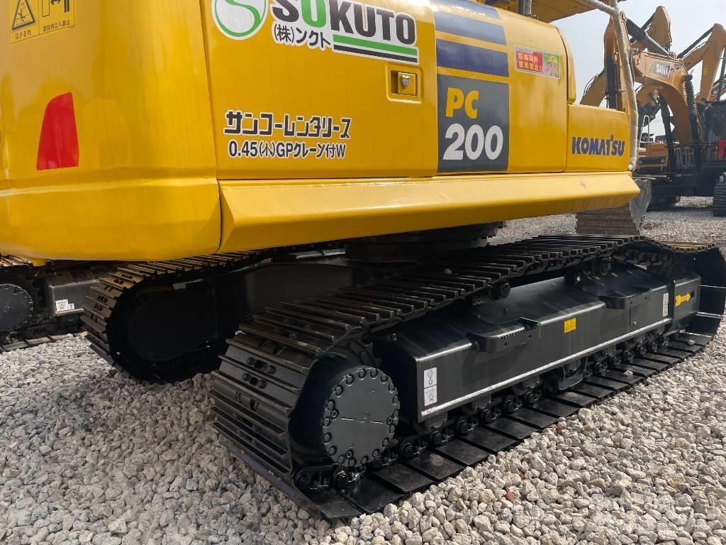 Komatsu PC 200 Vikšriniai ekskavatoriai