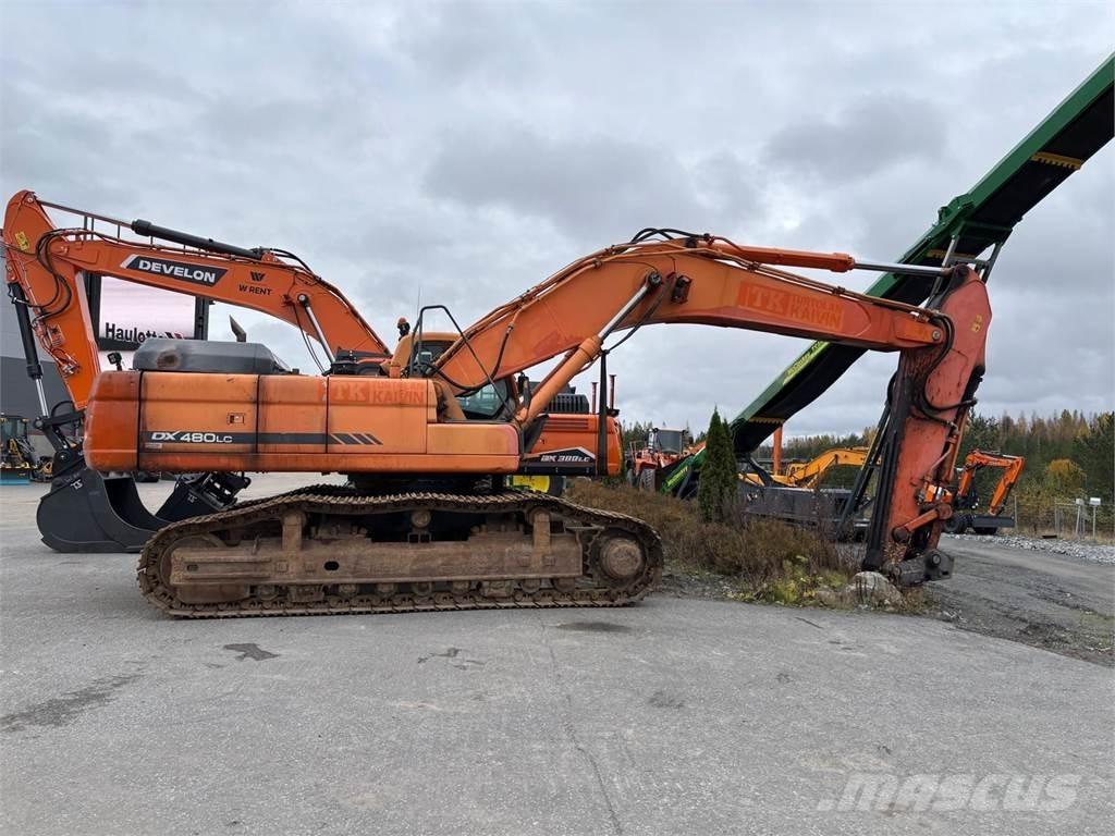 Doosan DX480LC Vikšriniai ekskavatoriai