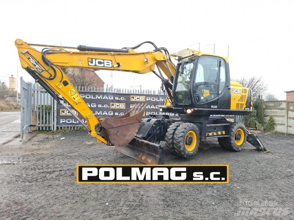 JCB JS 145 W Ratiniai ekskavatoriai