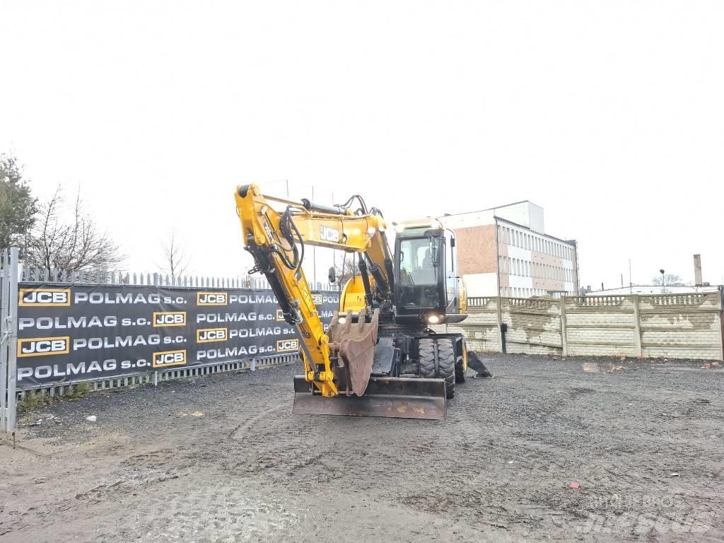 JCB JS 145 W Ratiniai ekskavatoriai