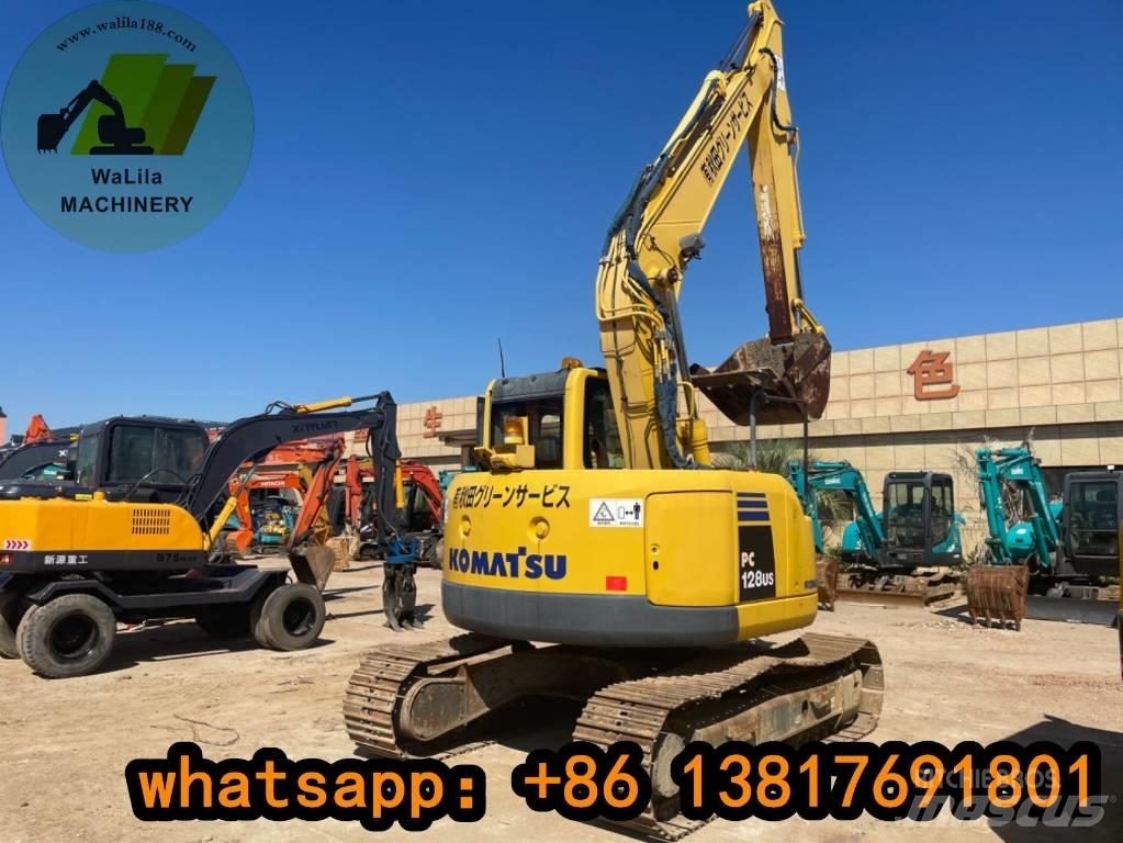 Komatsu PC 128 US-8 Vidutinės galios ekskavatoriai 7-12 t