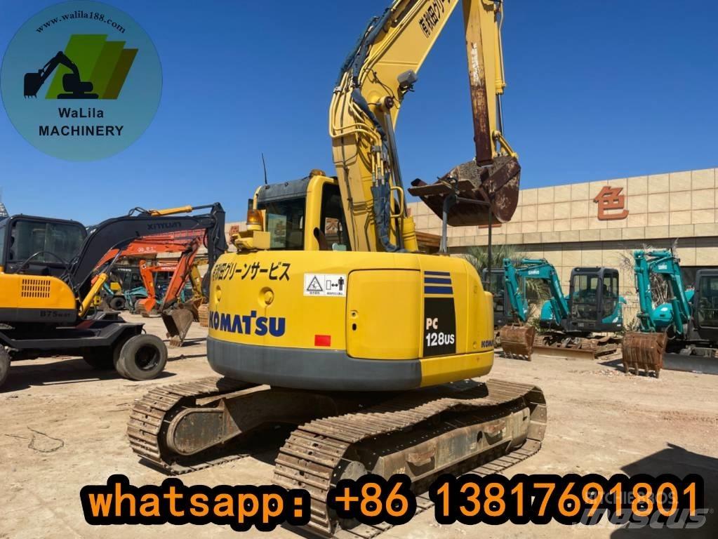 Komatsu PC 128 US-8 Vidutinės galios ekskavatoriai 7-12 t