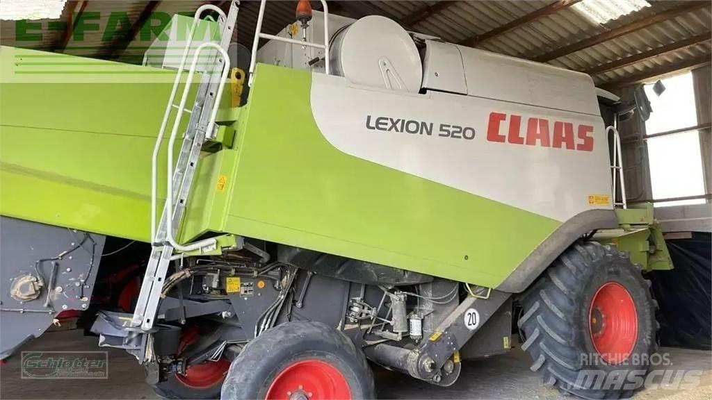 CLAAS lexion 520 Derliaus nuėmimo kombainai