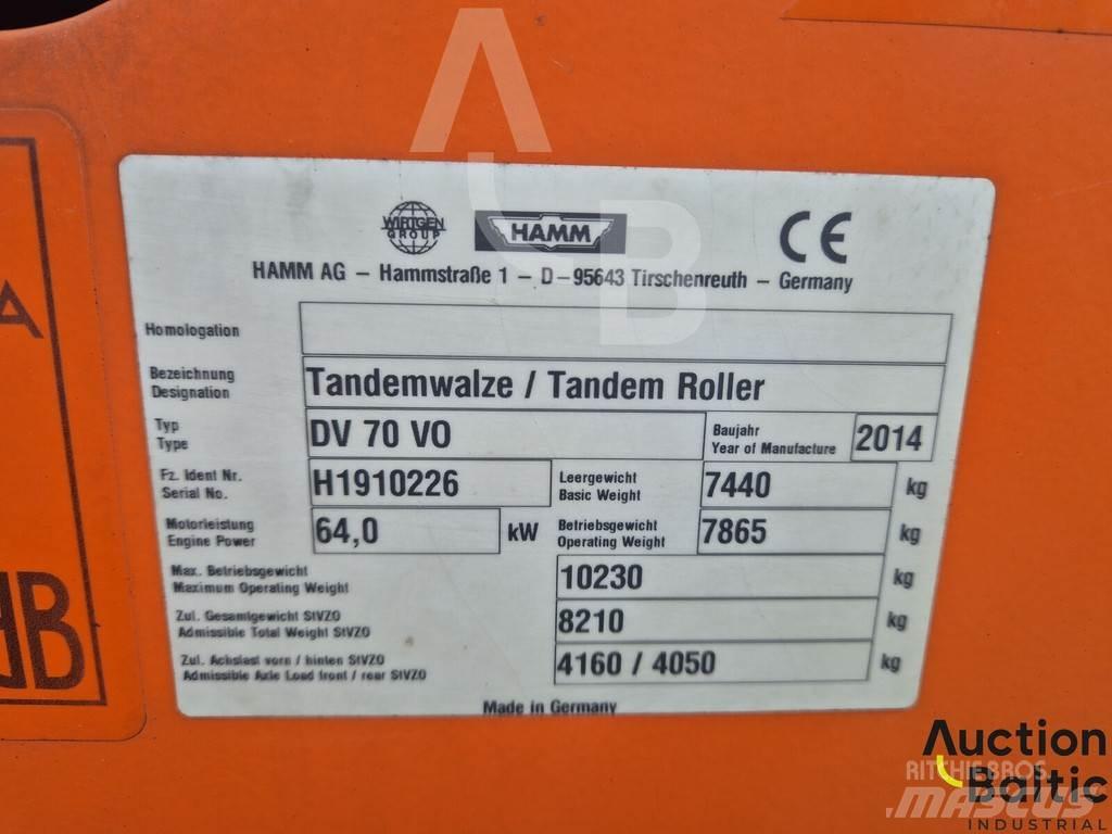 Hamm DV 70 VO Kiti volai