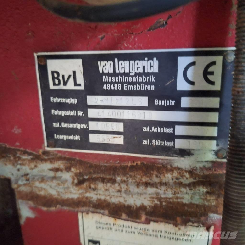 BvL V MIS 12 LS Pašarų maišytuvai-dalytuvai