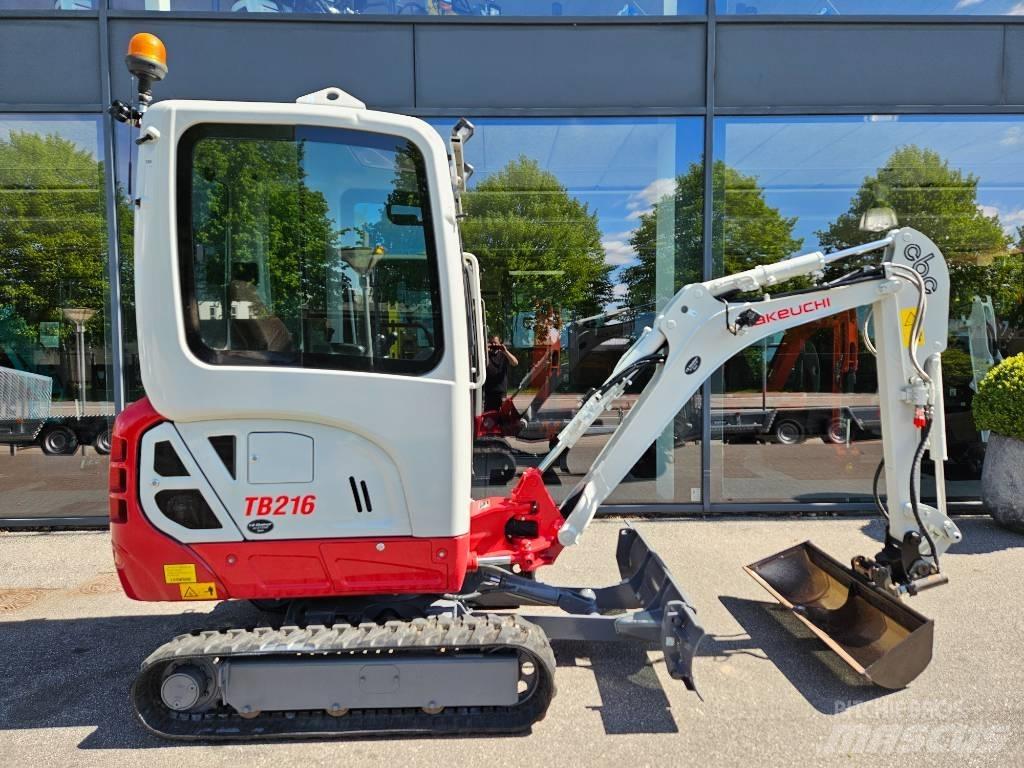 Takeuchi tb216 Mini ekskavatoriai < 7 t