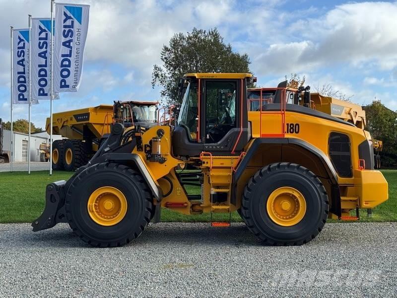 Volvo L 180 K Naudoti ratiniai krautuvai