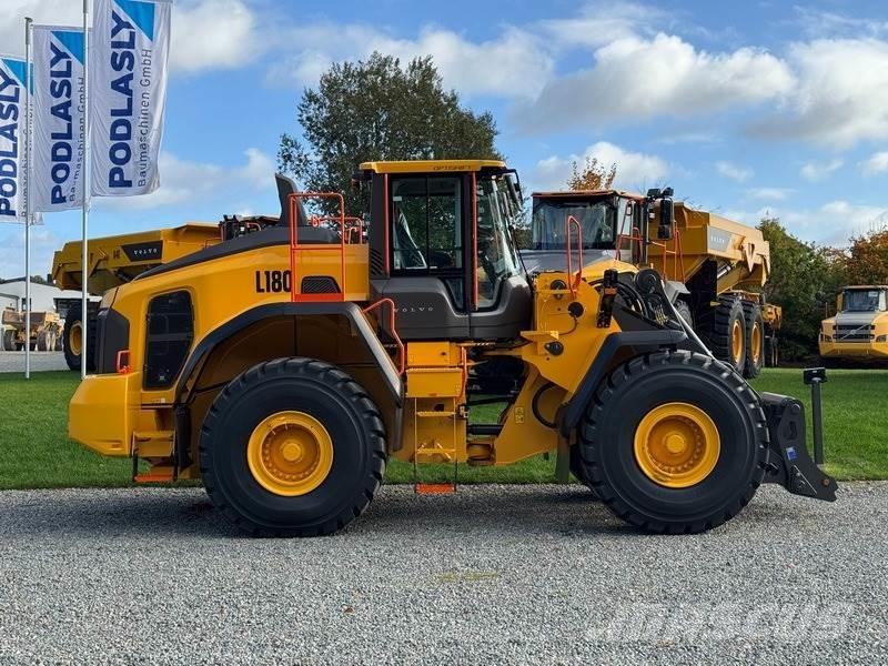 Volvo L 180 K Naudoti ratiniai krautuvai