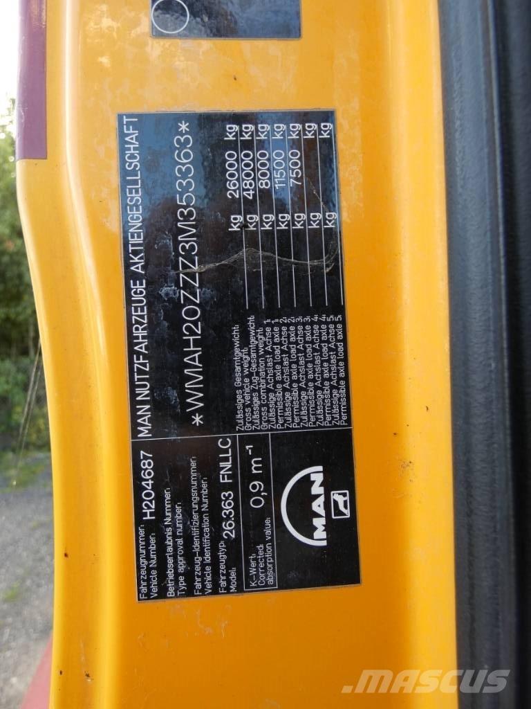MAN TG 360A Autovežiai