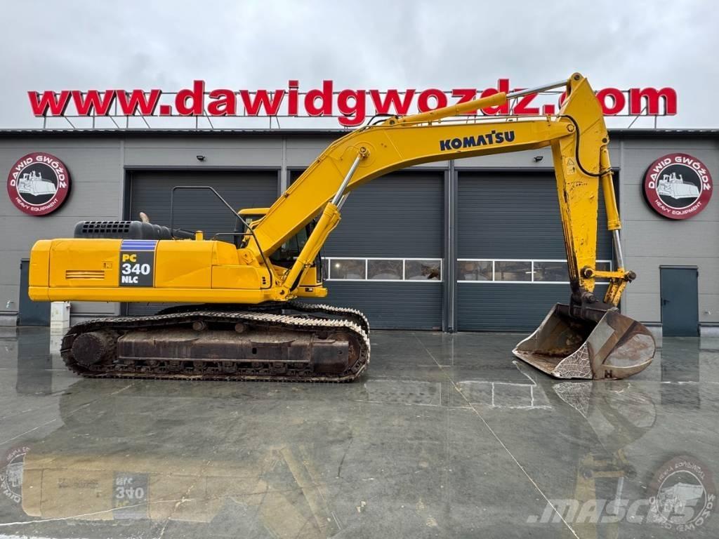 Komatsu PC340NLC-7EO Vikšriniai ekskavatoriai