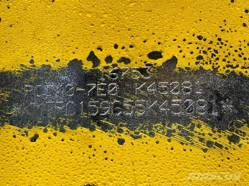 Komatsu PC340NLC-7EO Vikšriniai ekskavatoriai