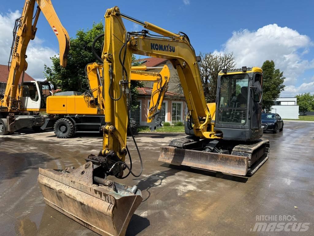 Komatsu PC 80 MR-3 Vidutinės galios ekskavatoriai 7-12 t