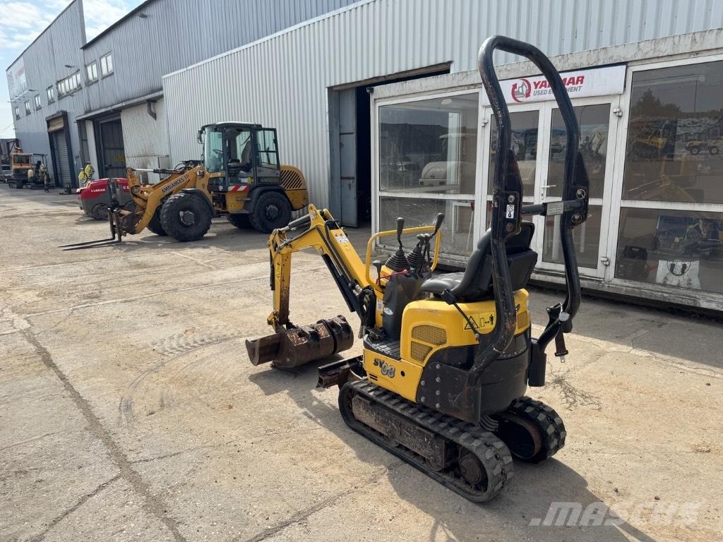Yanmar SV08 (1D199) Mini ekskavatoriai < 7 t
