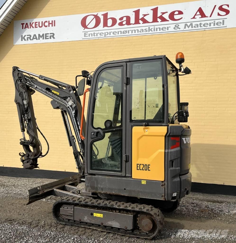 Volvo EC 20 E Mini ekskavatoriai < 7 t