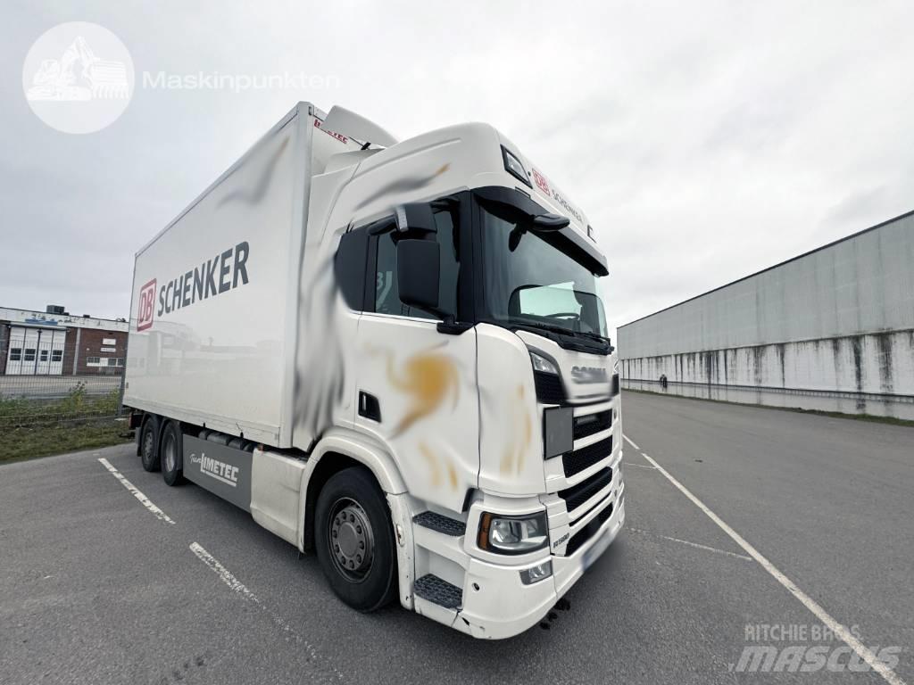 Scania R 580 Sunkvežimiai su dengtu kėbulu
