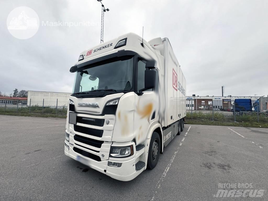 Scania R 580 Sunkvežimiai su dengtu kėbulu