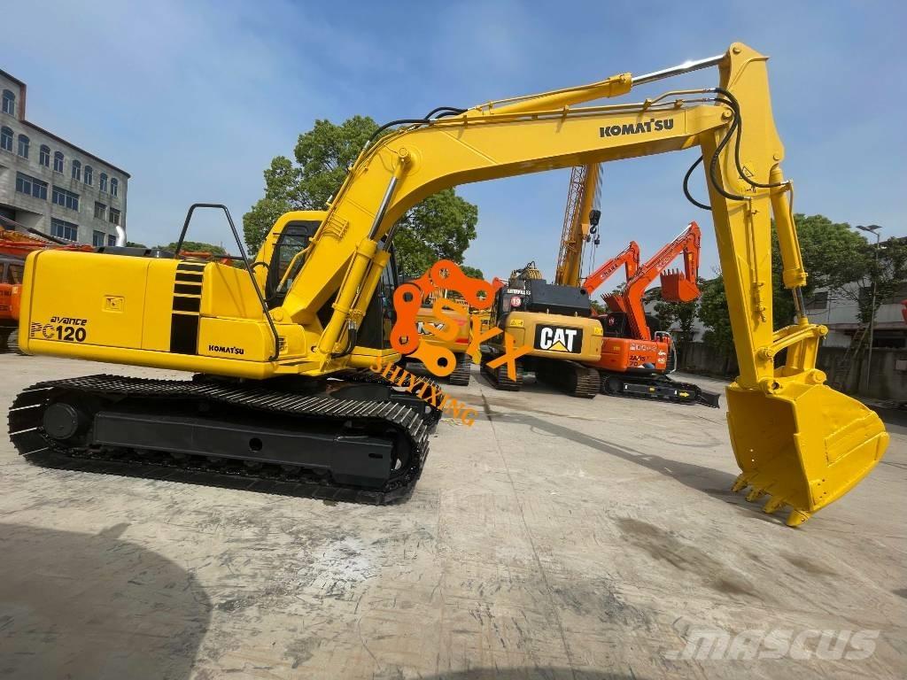 Komatsu PC 120 Vikšriniai ekskavatoriai