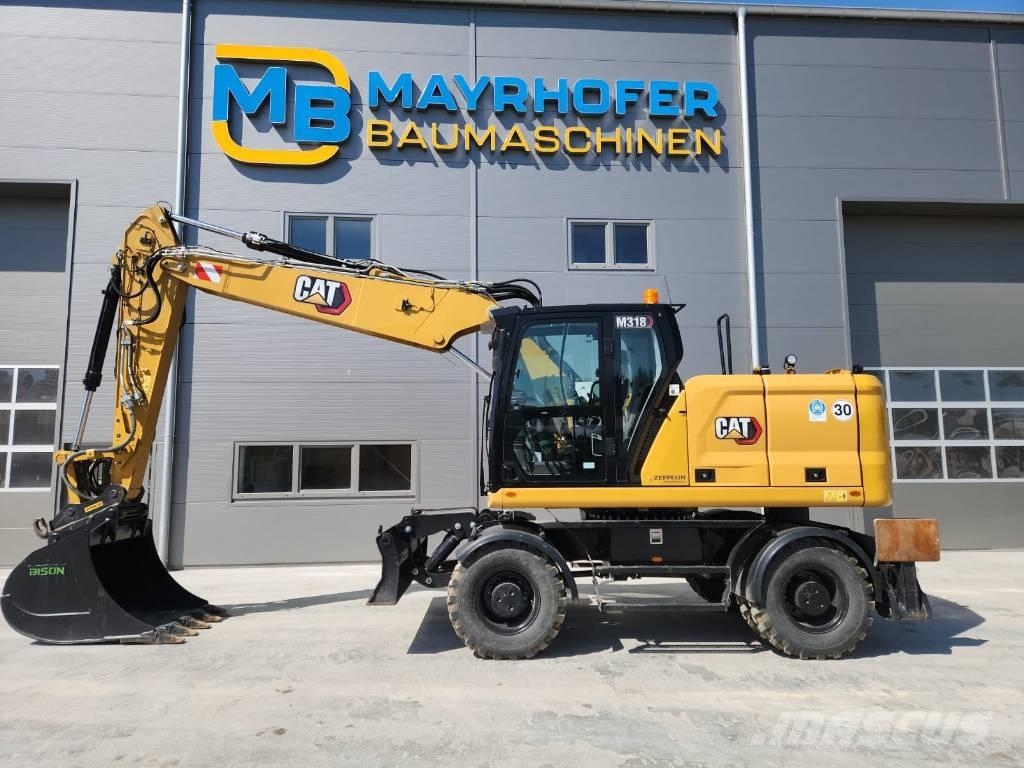 CAT M 318 Ratiniai ekskavatoriai