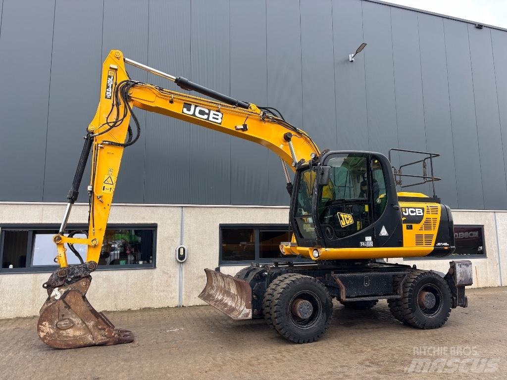 JCB JS 145 W - 160 W Ratiniai ekskavatoriai