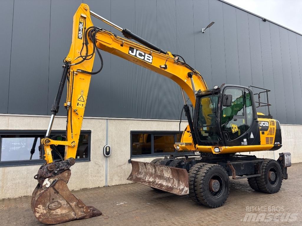 JCB JS 145 W - 160 W Ratiniai ekskavatoriai