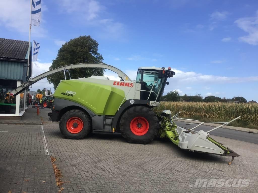 CLAAS Jaguar 980 Pašarų ruošimo technika