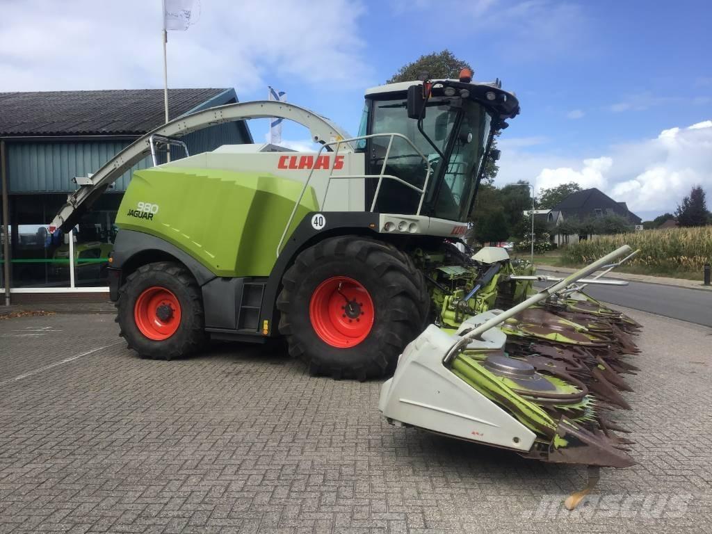 CLAAS Jaguar 980 Pašarų ruošimo technika