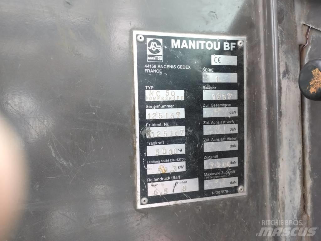 Manitou MC 50 Dyzeliniai krautuvai