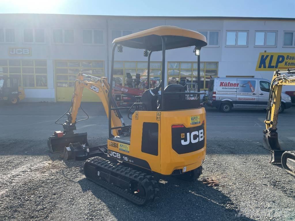 JCB 16 C-1 Mini ekskavatoriai < 7 t