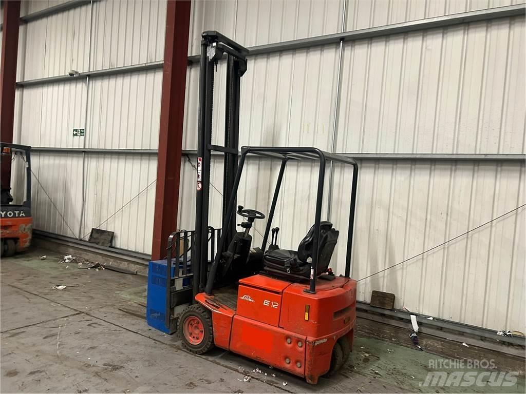 Linde E12Z-02 Elektriniai šakiniai krautuvai