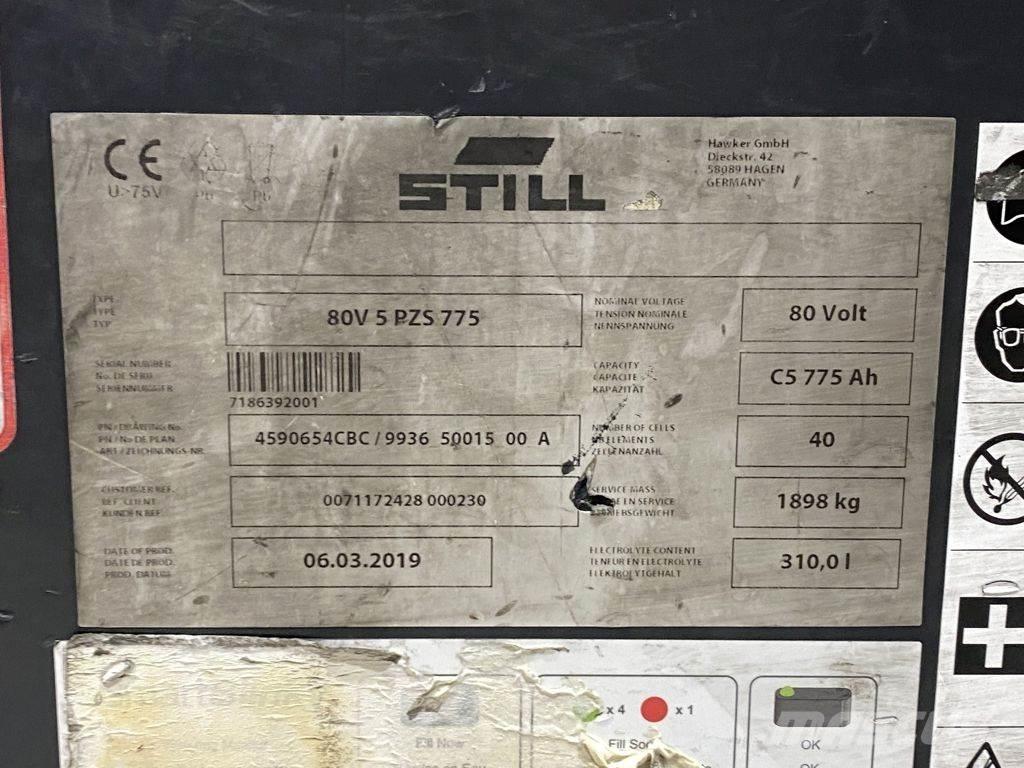 Still RX60-35 Elektriniai šakiniai krautuvai