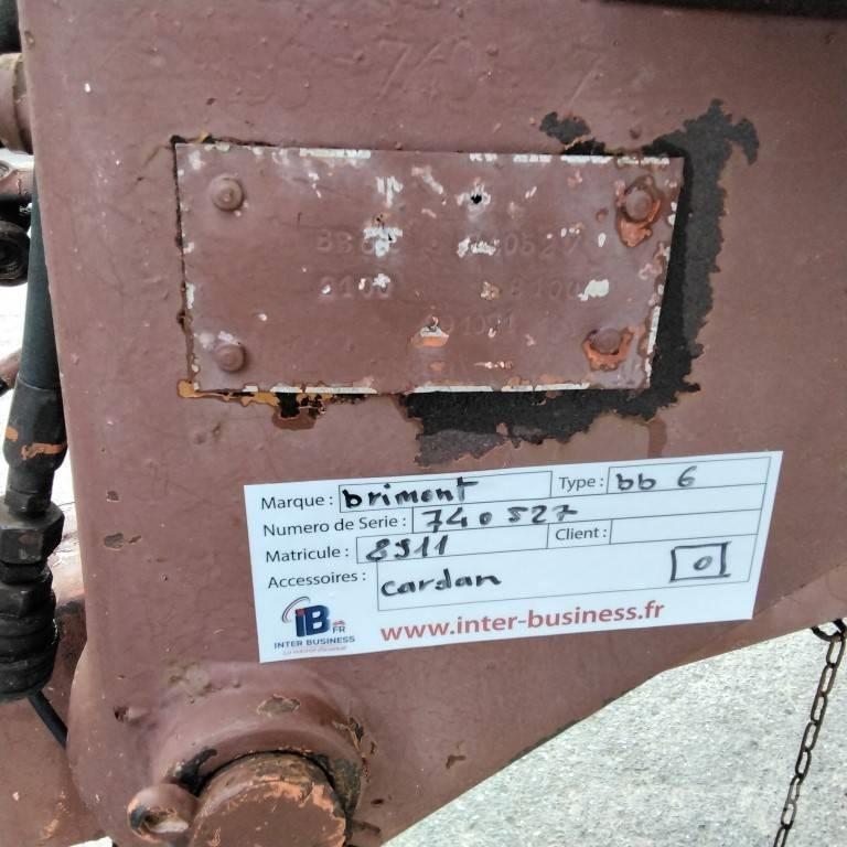 Brimont BB6 Savivartės priekabos