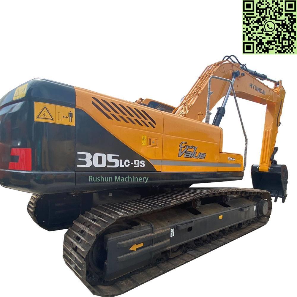 Hyundai R305LC-9S Vikšriniai ekskavatoriai
