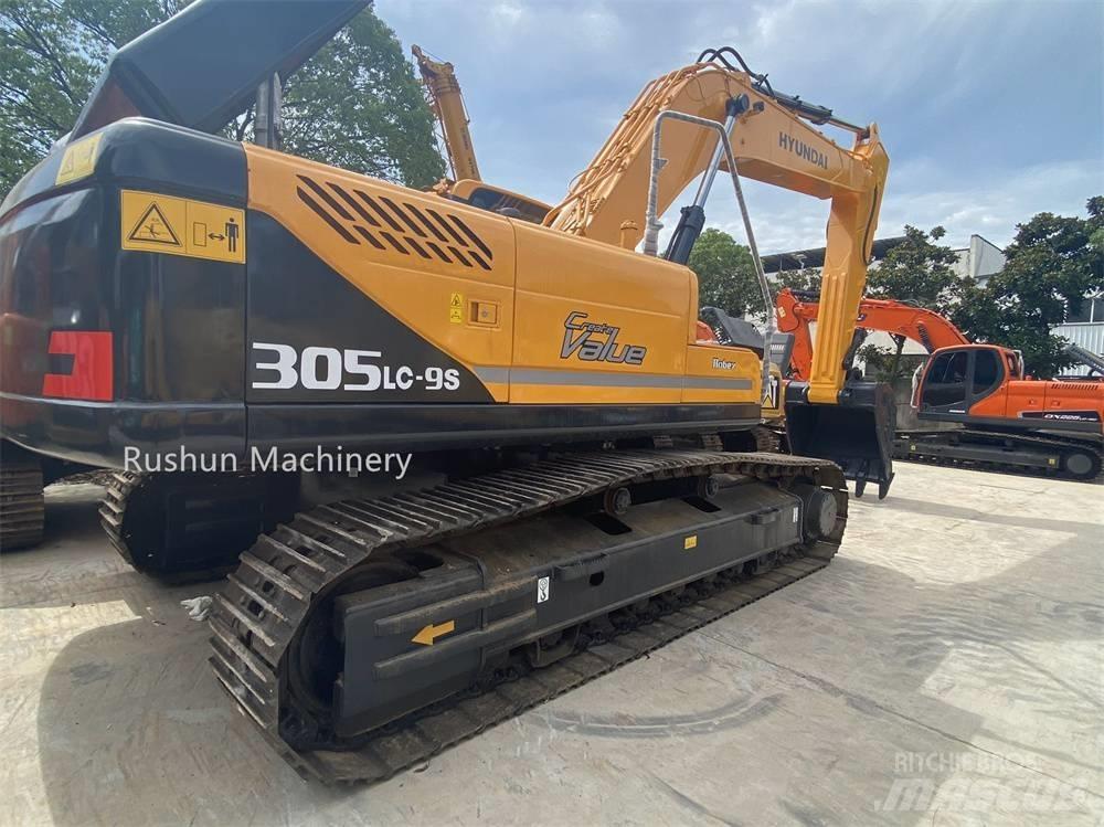 Hyundai R305LC-9S Vikšriniai ekskavatoriai