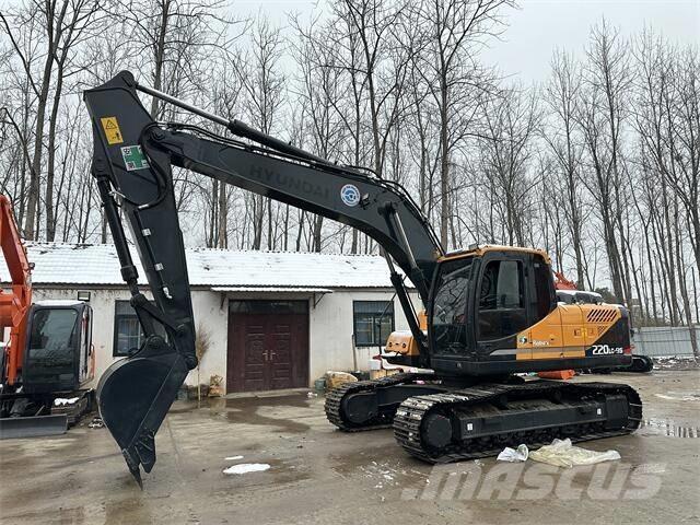 Hyundai R220LC-9S Vikšriniai ekskavatoriai