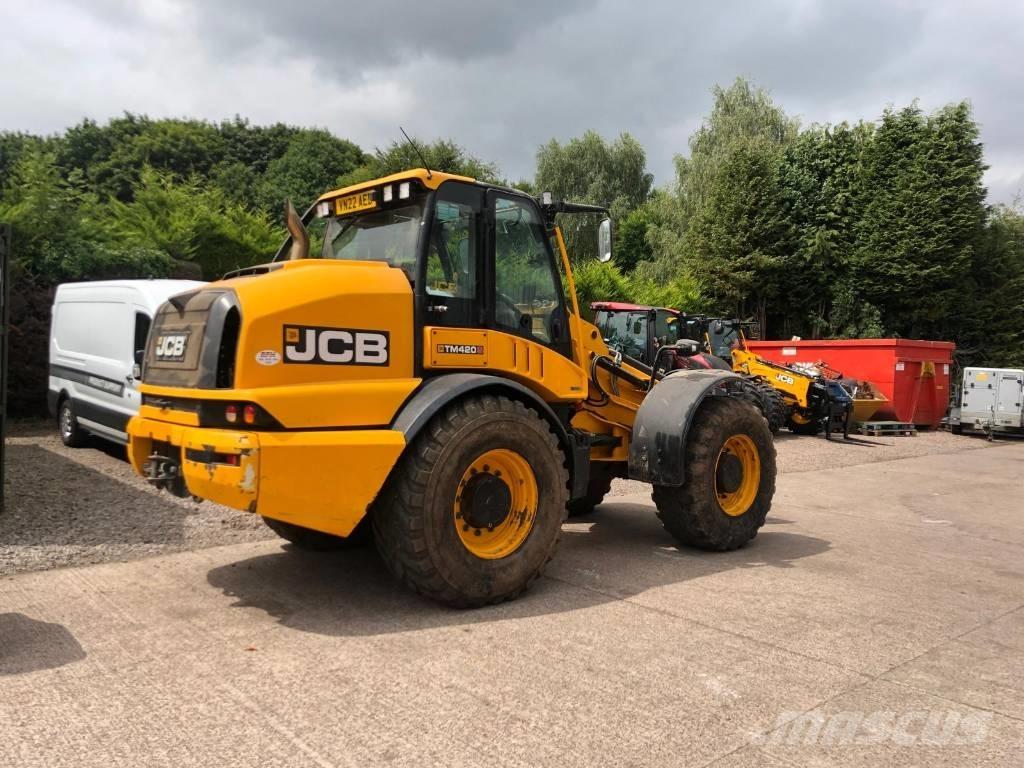 JCB TM420S Teleskopiniai krautuvai žemės ūkiui