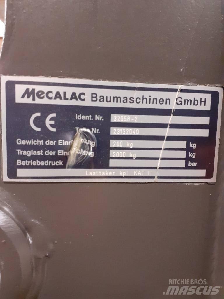 Mecalac Kranarm Kiti naudoti statybos komponentai