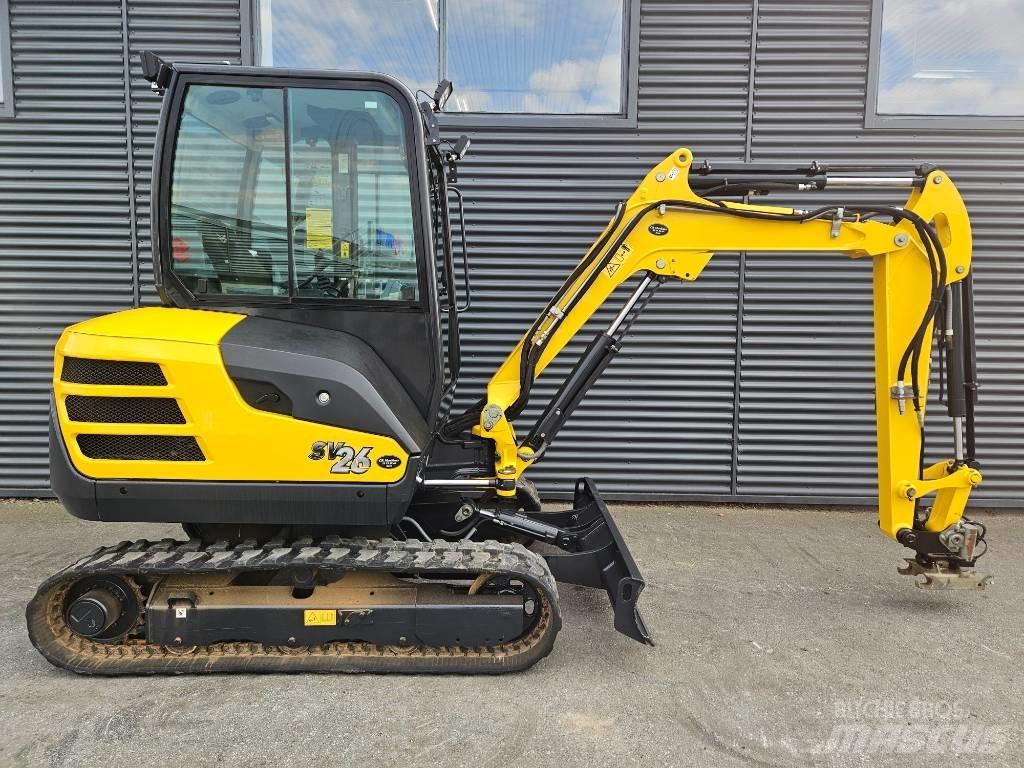 Yanmar sv26 Mini ekskavatoriai < 7 t