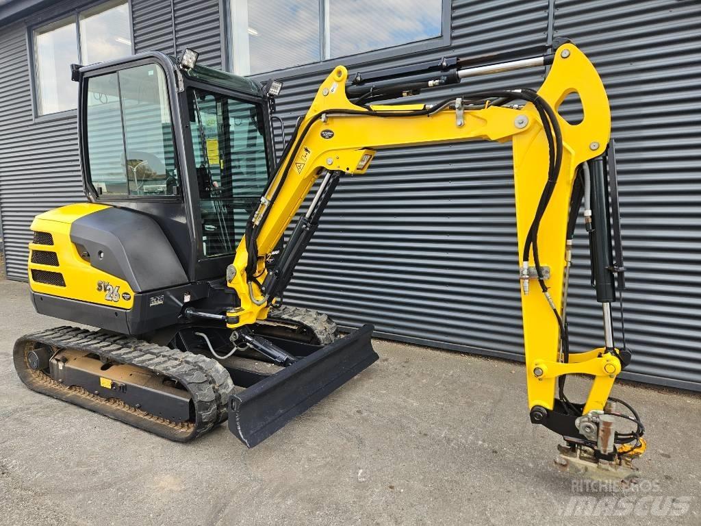 Yanmar sv26 Mini ekskavatoriai < 7 t