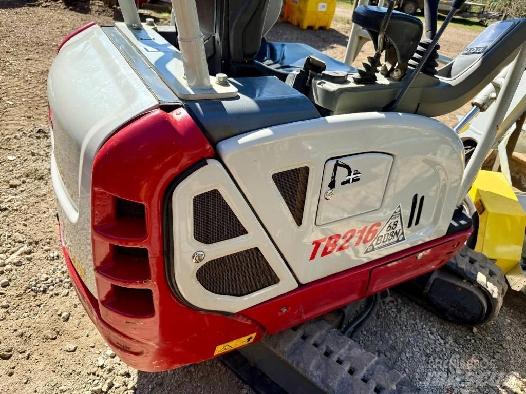 Takeuchi TB 216 Mini ekskavatoriai < 7 t