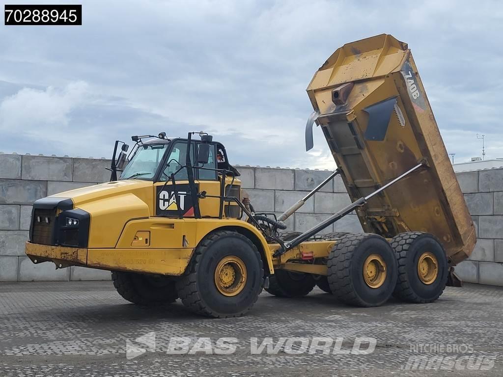 CAT 740 B Karjeriniai savivarčiai