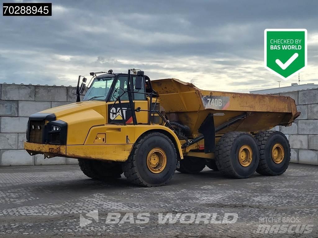 CAT 740 B Karjeriniai savivarčiai